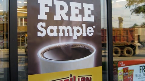 7-Eleven Brazilian Bold Window Cling