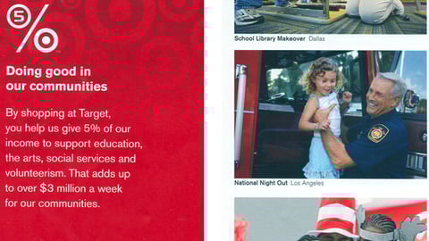 Target 'Take Charge of Education' Brochure