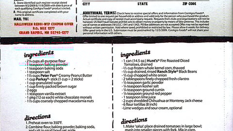 ConAgra Rebate Insert