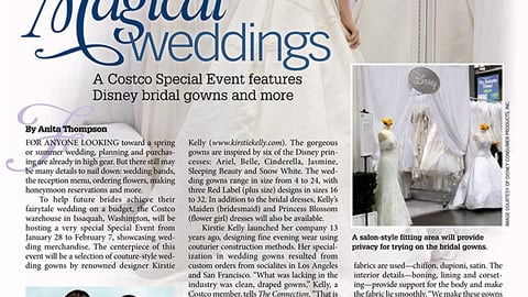 'Costco Connection' Weddings Event Feature