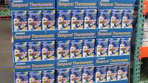 Exergen Thermometer Pallet