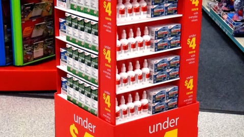 CVS 'Under $4' Quarter-Pallet