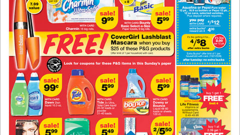 CVS P&G 'Free Mascara' Cover Feature