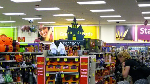 CVS Halloween Merchandising
