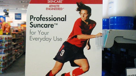 Mission Skincare Shelf Talker