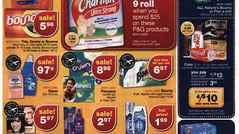 CVS P&G Incentive Feature
