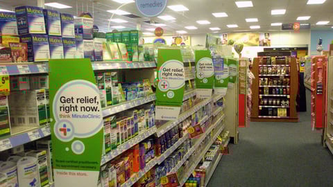 CVS MinuteClinic Aisle Violators