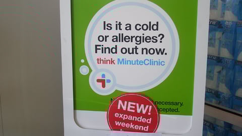CVS MinuteClinic Stanchion