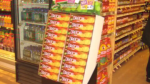 Dare Foods Promotional Shipper