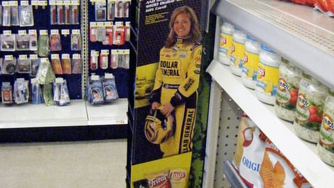 Dollar General 'Indy 500' Aisle Violator