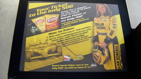 Dollar General 'Indy 500' Floor Mat