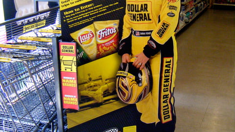 Dollar General Sarah Fisher 'Indy 500' Standee