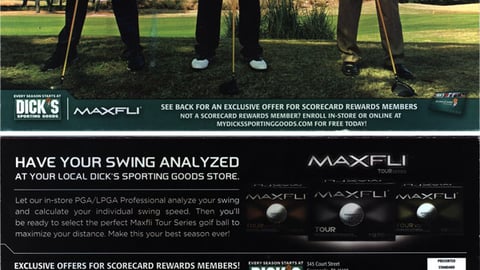 Dick's Maxfli Coupon Mailer