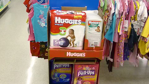 Huggies Pull-Ups Shipper