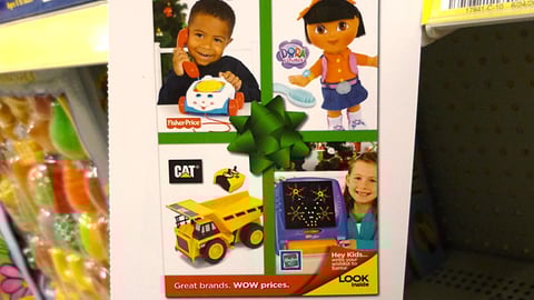 Dollar General Toy Book Shelf Talker