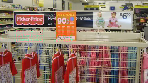 Fisher-Price Apparel Display