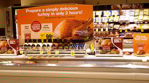 Safeway '2-Hour Turkey' Signage