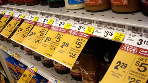 Safeway 'Home for the Holidays' Price Labels