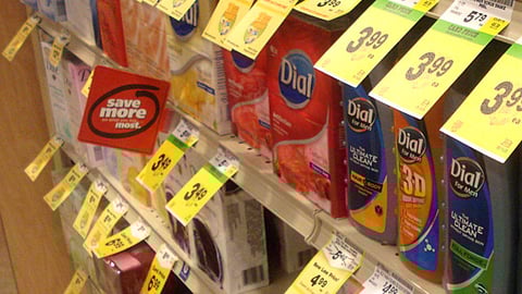 Dominick's '10% Goes Back to Schools' Price Labels