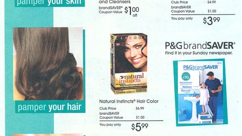 P&G Dominick's Co-Equity FSI