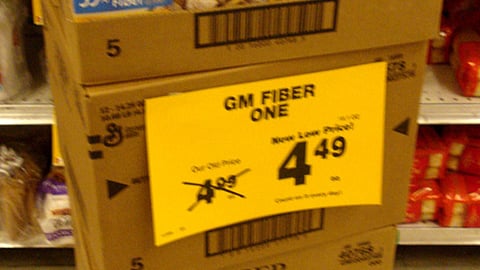 Dominick's 'Everyday Low Prices' Price Sign