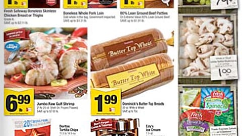 Dominick's 'Everyday Low Prices' Circular Cover