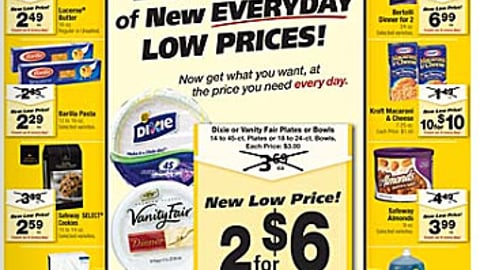 Dominick's 'Everyday Low Prices' Circular Cover