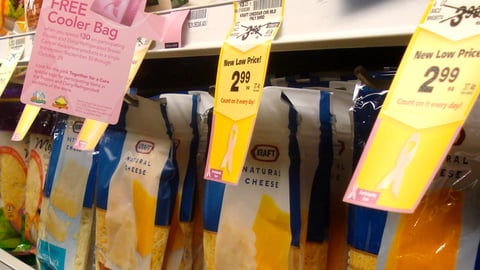 Safeway 'Together for a Cure' Shelf Talker