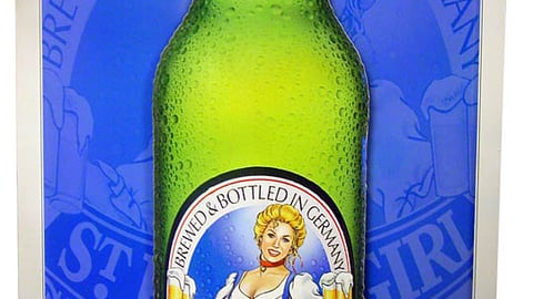 St. Pauli Girl 3-D Wall Tacker