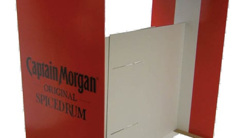 Captain Morgan Adjustable Hut Case Stacker