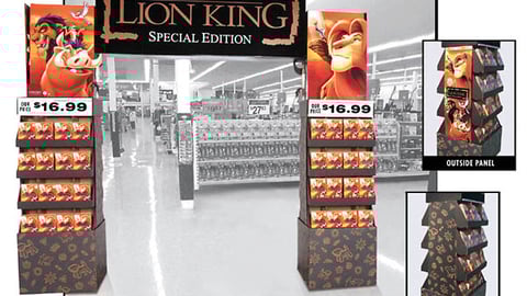 'Lion King' Special Edition Arch Display