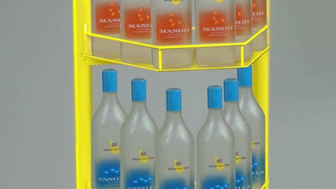 Mount Gay Rum Floorstand