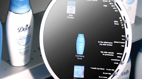 Dove Interactive Face Care Mirror