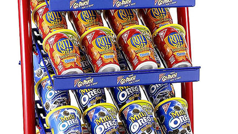 Kraft Foods Go-Paks Floorstand