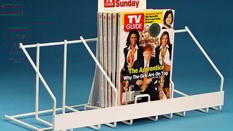 TV Guide Insert Rack