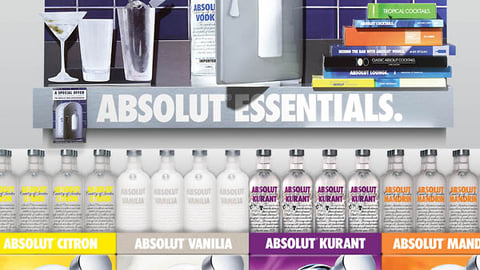 Absolut Essentials Case Sign