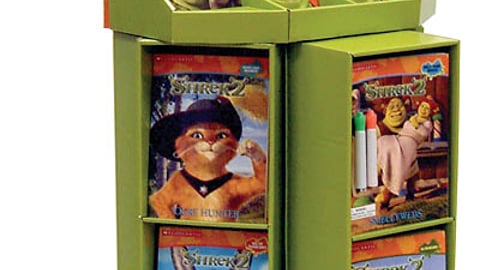 Scholastic 'Shrek 2' Books Floorstand