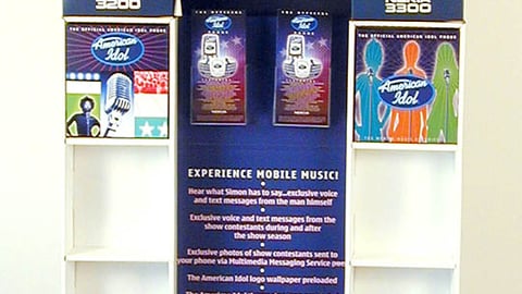 'American Idol' Nokia Phone Floorstand
