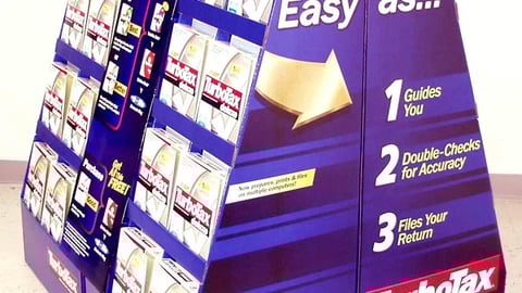 TurboTax Staples Pallet