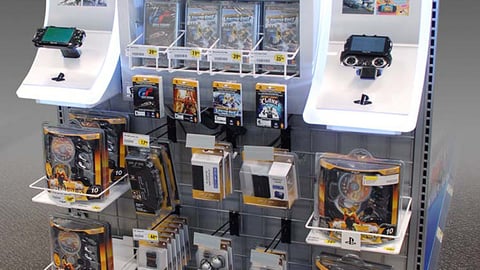 Sony Computer Best Buy PSP Endcap