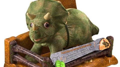 Kota Triceratops Floor Display