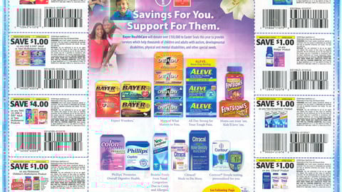 Bayer Easter Seals FSI