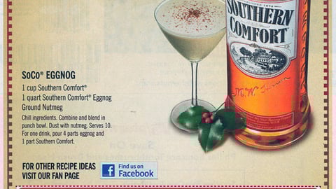 Southern Comfort Eggnog FSI