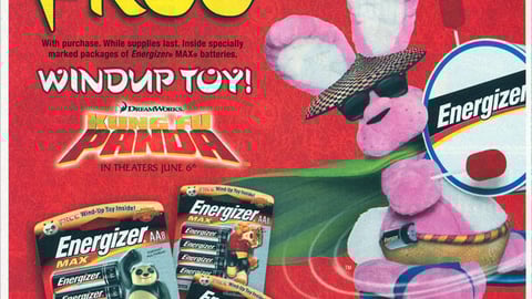 Energizer 'Kung Fu Panda' FSI