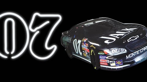 Jack Daniels Racing Car Neon