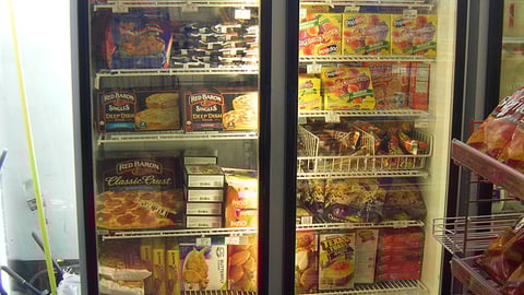 Family Dollar Frozen Foods Cooler