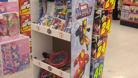 Marvel Heroes Floorstand