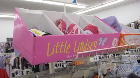Little Lindsey Shoes Shelf Tray