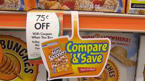 Malt-O-Meal "Compare & Save" Wobbler