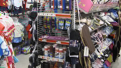 Kiwi Shoe Care End Aisle Display